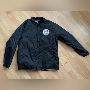 Black Rain Jacket Toronto Blue Jays